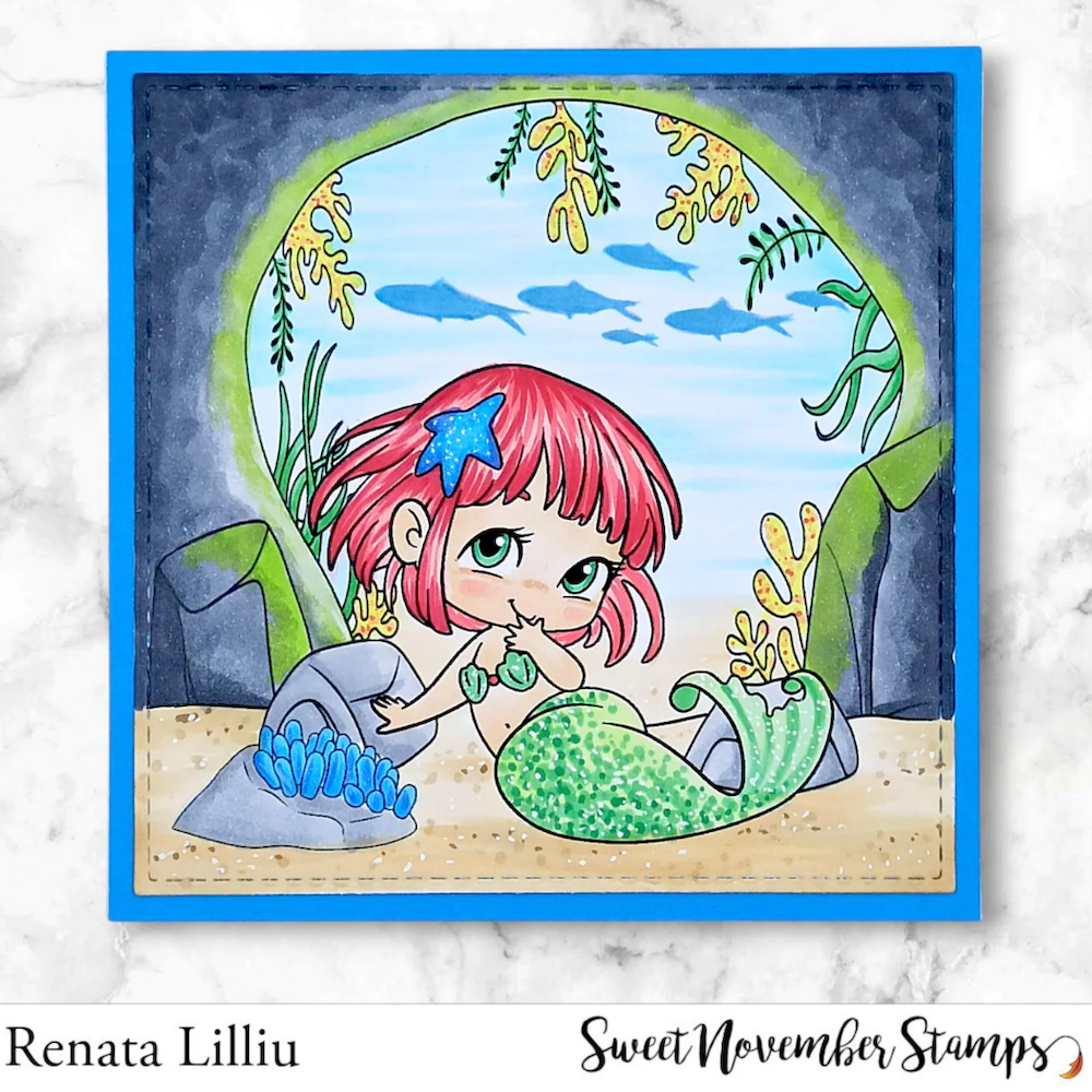 Sweet November Stamps So Spe-shell Clear Stamp Set sns-sp-mm-25 renata