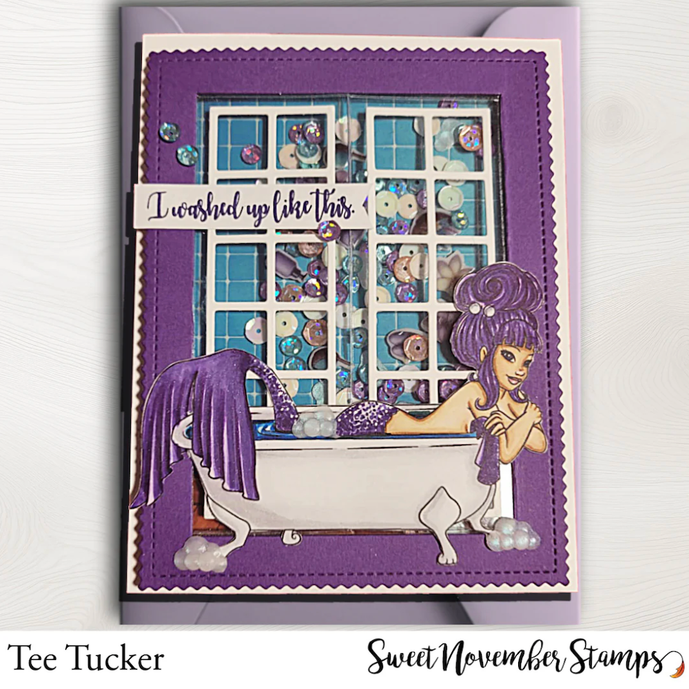 Sweet November Stamps Spa Day Embellishment Mix sns-sq-sd-25 tee