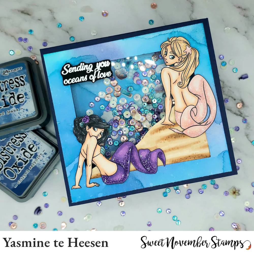 Sweet November Stamps Spa Day Embellishment Mix sns-sq-sd-25 yasmine