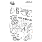 Sweet November Stamps Spill the Tea Clear Stamp Set sns-fb-st-25