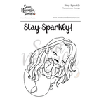 Sweet November Stamps Stay Sparkly Clear Stamp Set sns-ss-mm-25