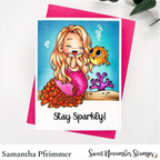 Sweet November Stamps Stay Sparkly Clear Stamp Set sns-ss-mm-25 samantha