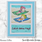 Sweet November Stamps Sun Bathers Clear Stamp Set sns-sb-sr-25 renata