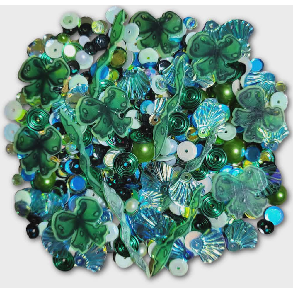Sweet November Stamps Tidepool Tangle Embellishment Mix  sns-sq-tt-26