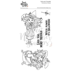 Sweet November Stamps Toil and Trouble Clear Stamp Set sns-tt-hw-25