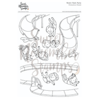 Sweet November Stamps Water Park Party Clear Stamp Set sns-wp-sr-25