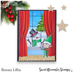 Sweet November Stamps Wee Tree Trimmers Clear Stamp Set sns-wt-wn-25 renata