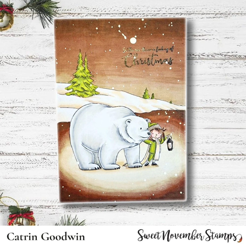 Sweet November Stamps Where Are You Christmas Clear Stamp Set sns-xs-wy-24 catrin