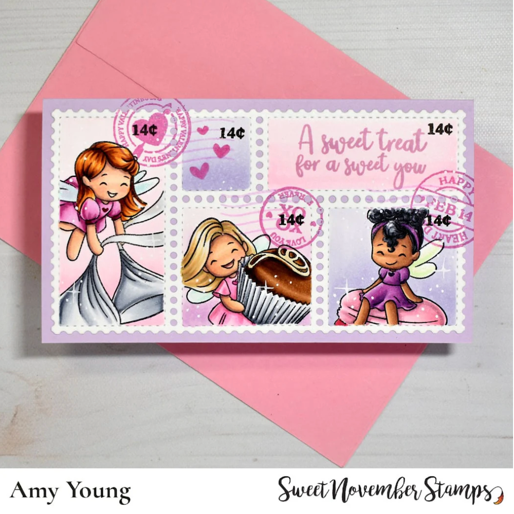Sweet November Stamps Year Round Post Marks Clear Stamp Set sns-fb-pm-25 amy