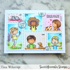 Sweet November Stamps Year Round Post Marks Clear Stamp Set sns-fb-pm-25 tina
