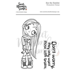 Sweet November Stamps Zoe the Zombie Clear Stamp Set sns-zz-hw-25