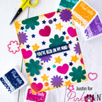 Pink and Main Sweet Posies Clear Stamps PM0595 Posies