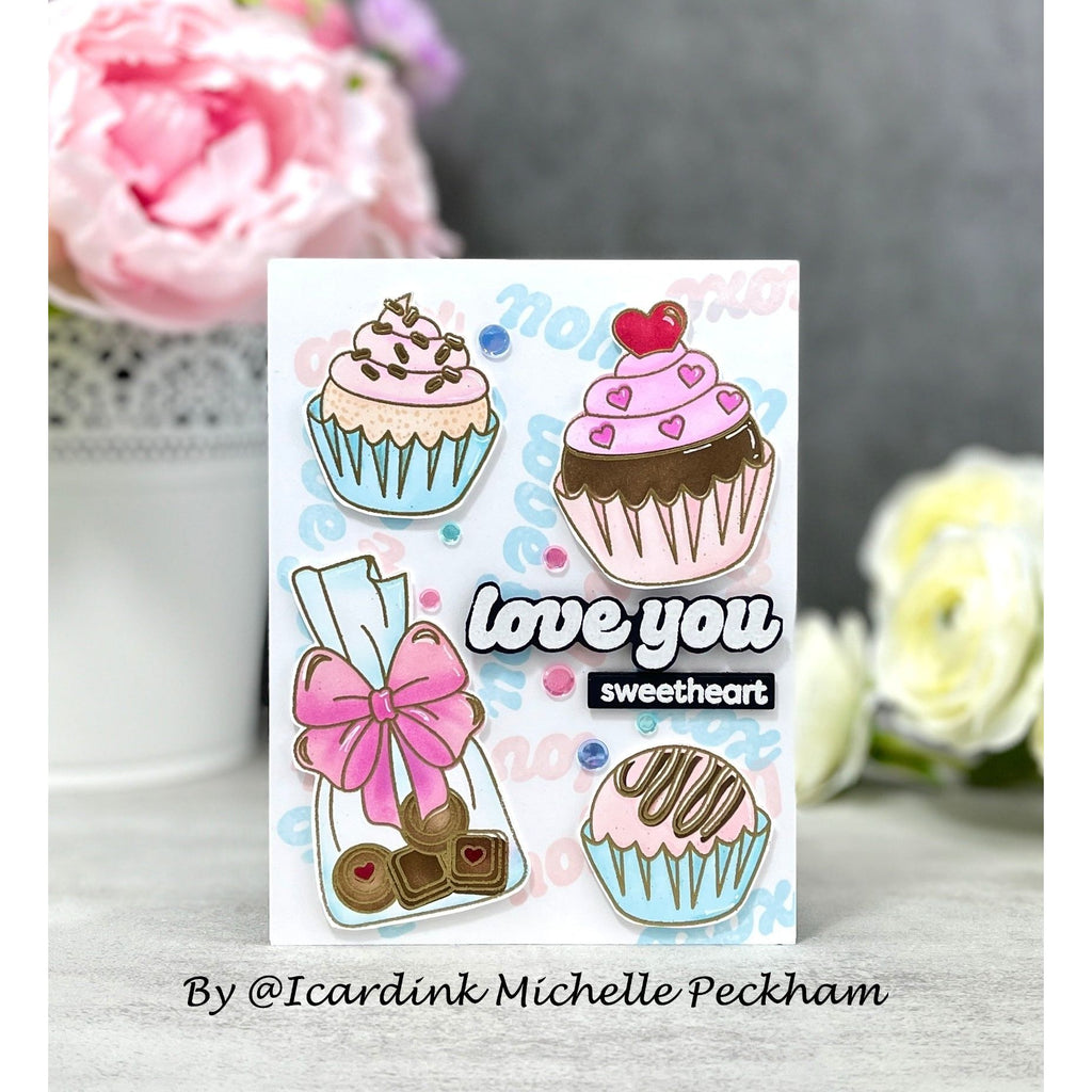 Simon Says Stamp Sweet Treats Wafer Dies 1253sdc To Be Loved Love Card