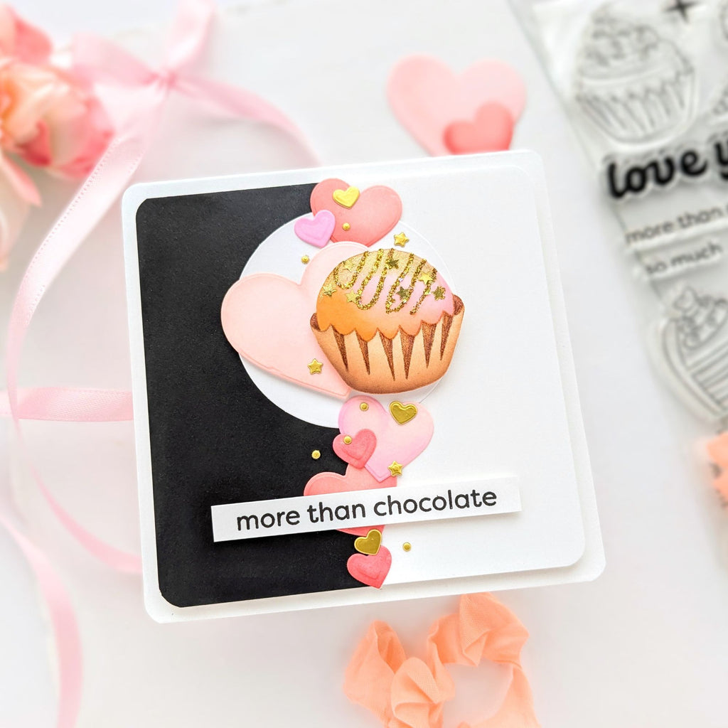 Simon Says Clear Stamps Sweet Treats 2155ssc To Be Loved Love Card