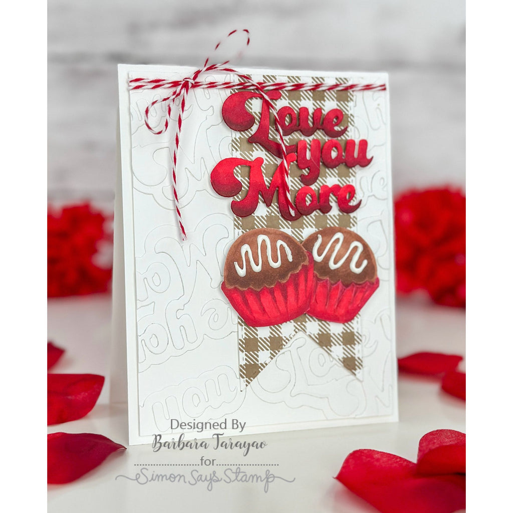 Simon Says Clear Stamps Sweet Treats 2155ssc To Be Loved Love Card