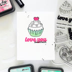 Simon Says Stamps and Dies Sweet Treats set913st To Be Loved Love Card