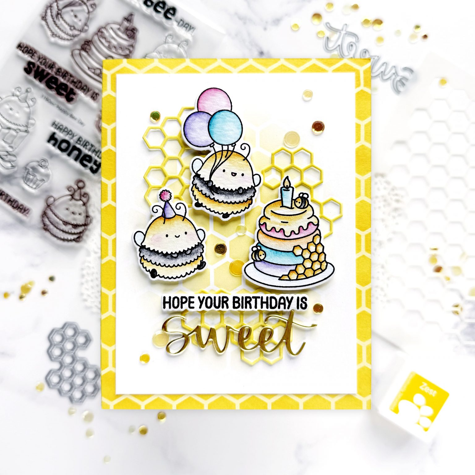 Simon Says Stamp Sweet Wafer Dies 8017sd Birthday Card | color-code:ALT01