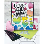 Simon Says Clear Stamps Swirly Hearts 3173ssc To Be Loved Love Card | color-code:ALT02