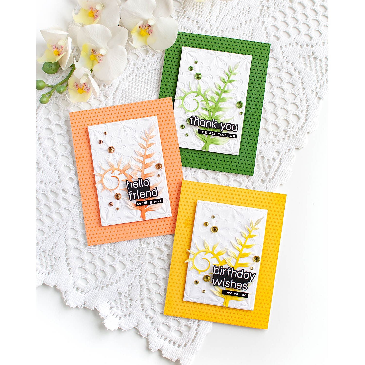 Simon Says Stamps and Dies Swiss Dots set988sd Moments in Time Fern Cards | color-code:ALT06