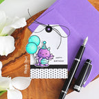 Simon Says Clear Stamps Swiss Dots 2205ssc Moments in Time Birthday Tag | color-code:ALT02