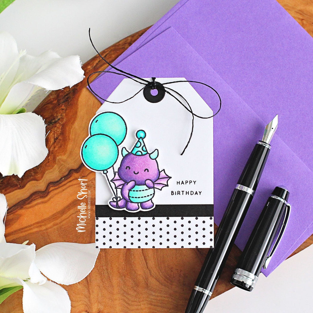 Simon Says Clear Stamps Swiss Dots 2205ssc Moments in Time Birthday Tag | color-code:ALT02