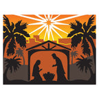 The Crafter’s Workshop Layered Nativity Scene Stencil tcw6046 assembled