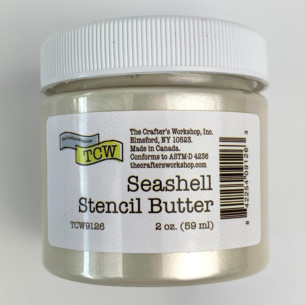 The Crafter’s Workshop Seashell Stencil Butter tcw9126