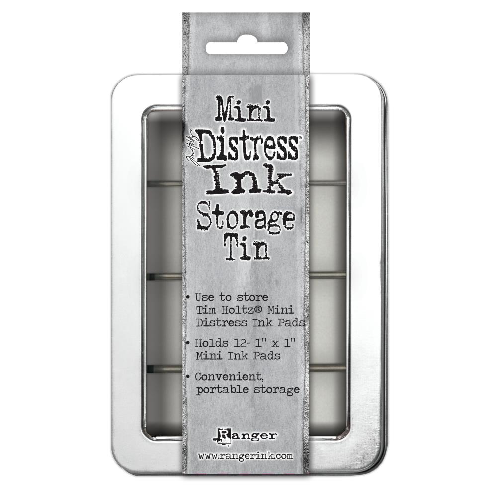 Tim Holtz Mini Distress Ink Storage Tin Bundle Of 4 TDA42013