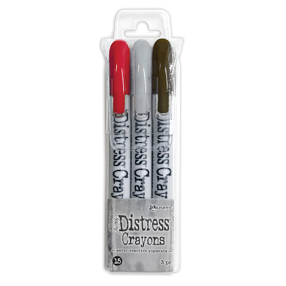 Ranger Tim Holtz Distress Crayons Set 15 tdbk82484