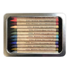 Tim Holtz Distress Watercolor Pencils Set 6 And Pencil Sharpener Bundle unwrapped