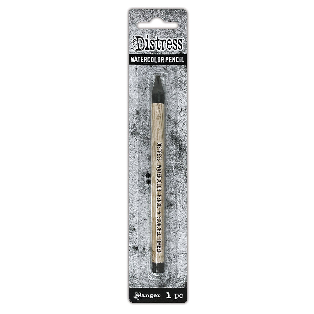 Tim Holtz Distress Watercolor Pencil Scorched Timber January 2024 Ranger tdh83948