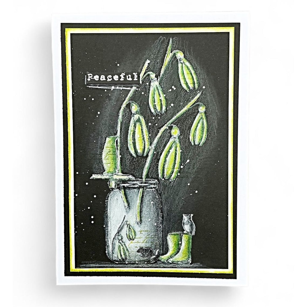TE53.TE11_TE44_SS31Tracy Evans Boutique Designs Flora and Fauna A5 Clear Stamps te53 buds