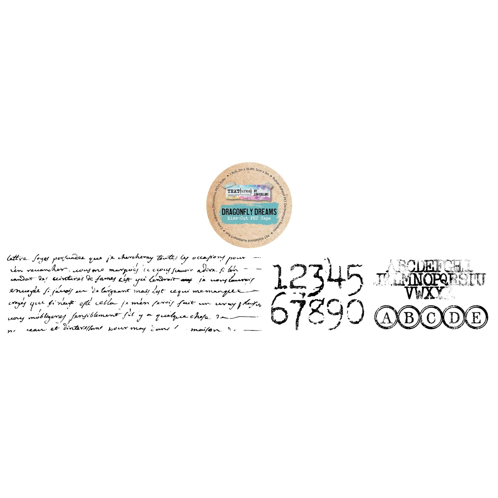 TEXT{ures} Dragonfly Dreams Kiss Cut Tape texct0001