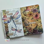 TEXT{ures} Dragonfly Dreams Kiss Cut Tape texct0001 smile