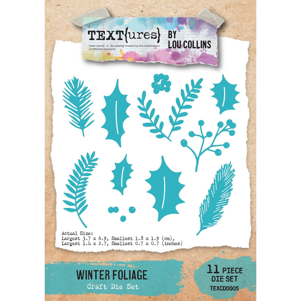 TEXT{ures} Winter Foliage Die Set texcd0005
