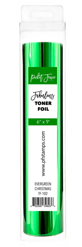 Picket Fence Studios Fabulous Toner Foil Evergreen Christmas tf-102