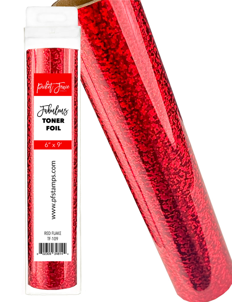 Picket Fence Studios Fabulous Toner Foil Red Flake tf-109