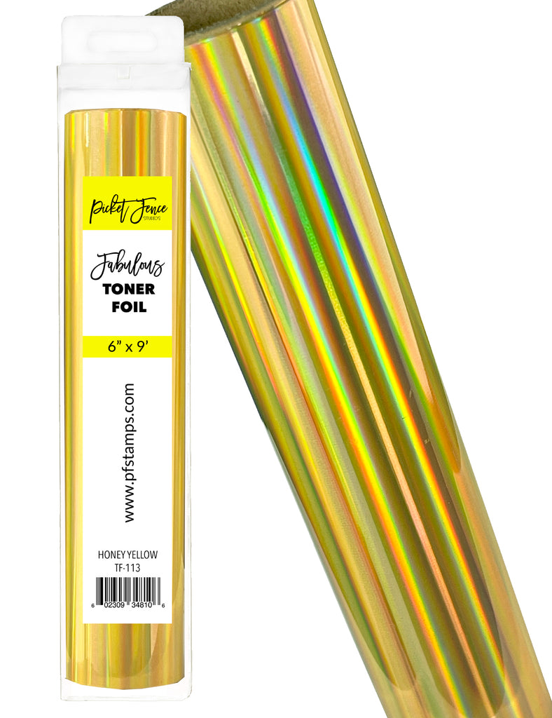 Picket Fence Studios Fabulous Toner Foil Honey Yellow tf-113