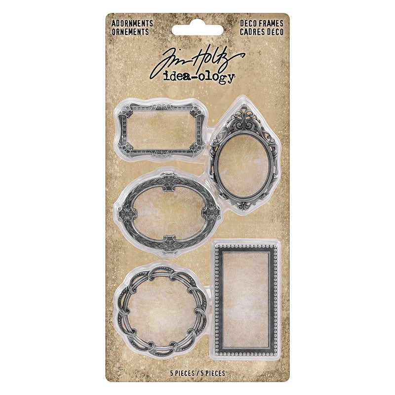 Tim Holtz idea-ology DECO FRAMES Adornments th93792