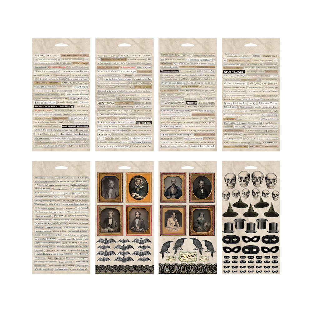 Tim Holtz Halloween Sticker Book Tim Holtz Halloween Sticker Book