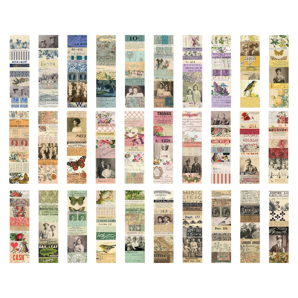 Tim Holtz Idea-ology Collage Strips Large th94367 product