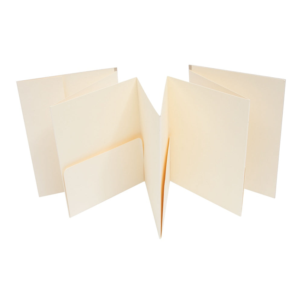 Tim Holtz Idea-ology Pocket Folio th94378 open