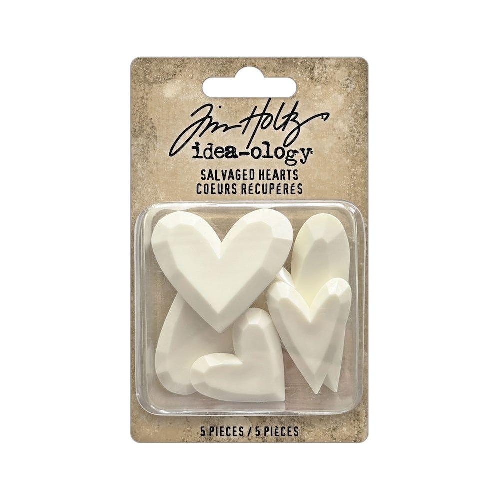 Tim Holtz Idea-ology Salvaged Hearts th94380