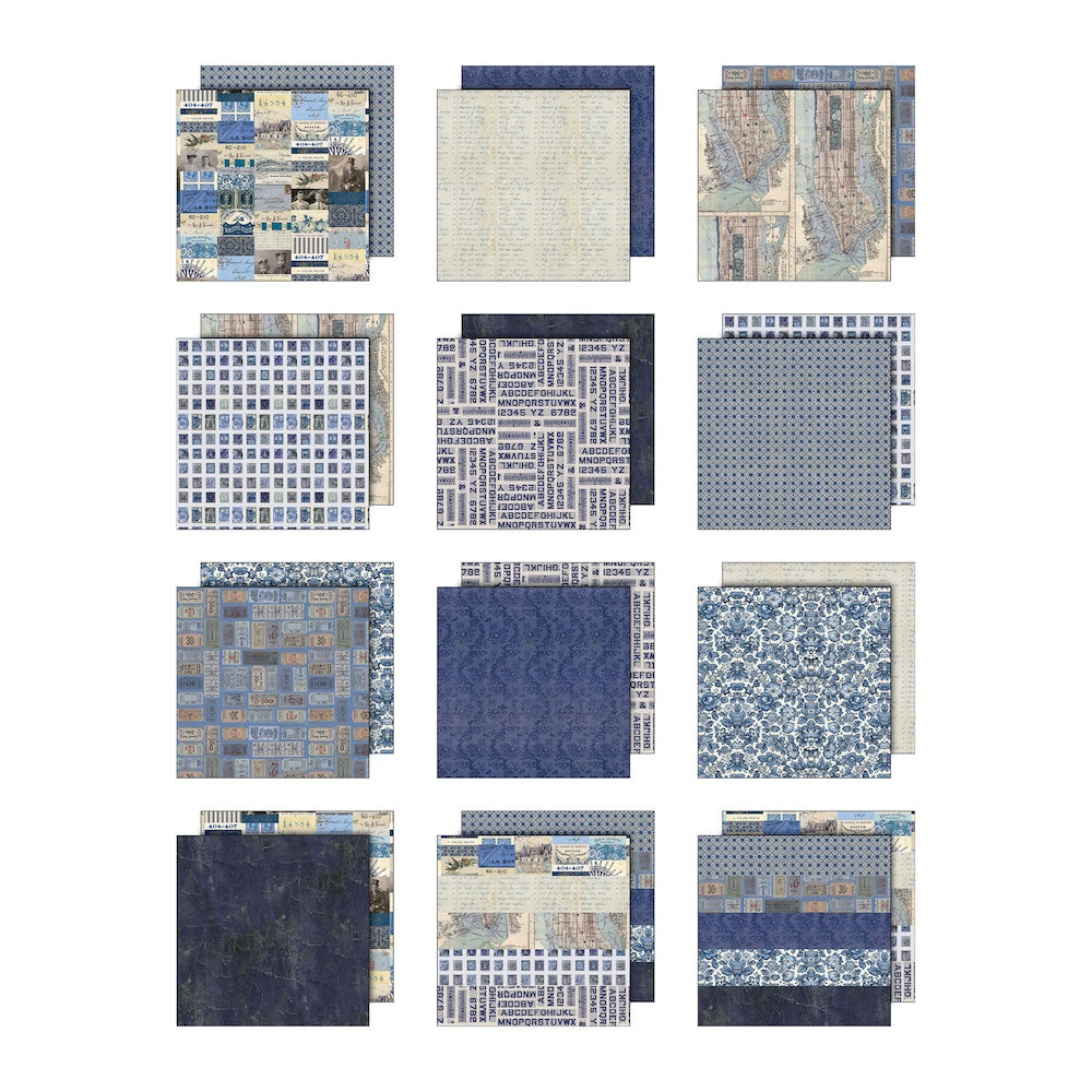 Tim Holtz idea-ology 12 x 12 Palette Paper Collection May 2026 I Want It All Bundle