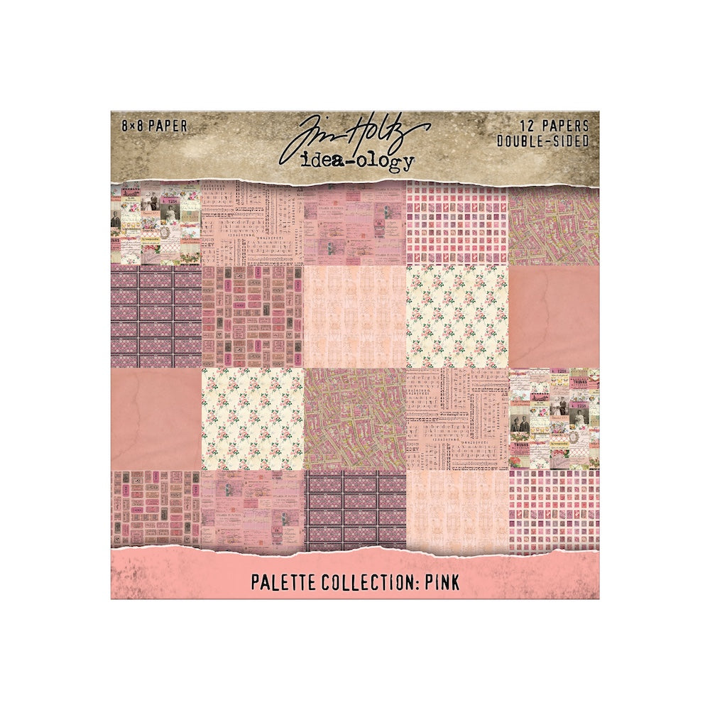 Tim Holtz idea-ology Palette Paper Collection January 2026 I Want It All Bundle