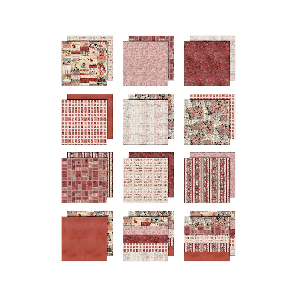 Tim Holtz idea-ology 8 x 8 Palette Paper Collection January 2026 I Want It All Bundle