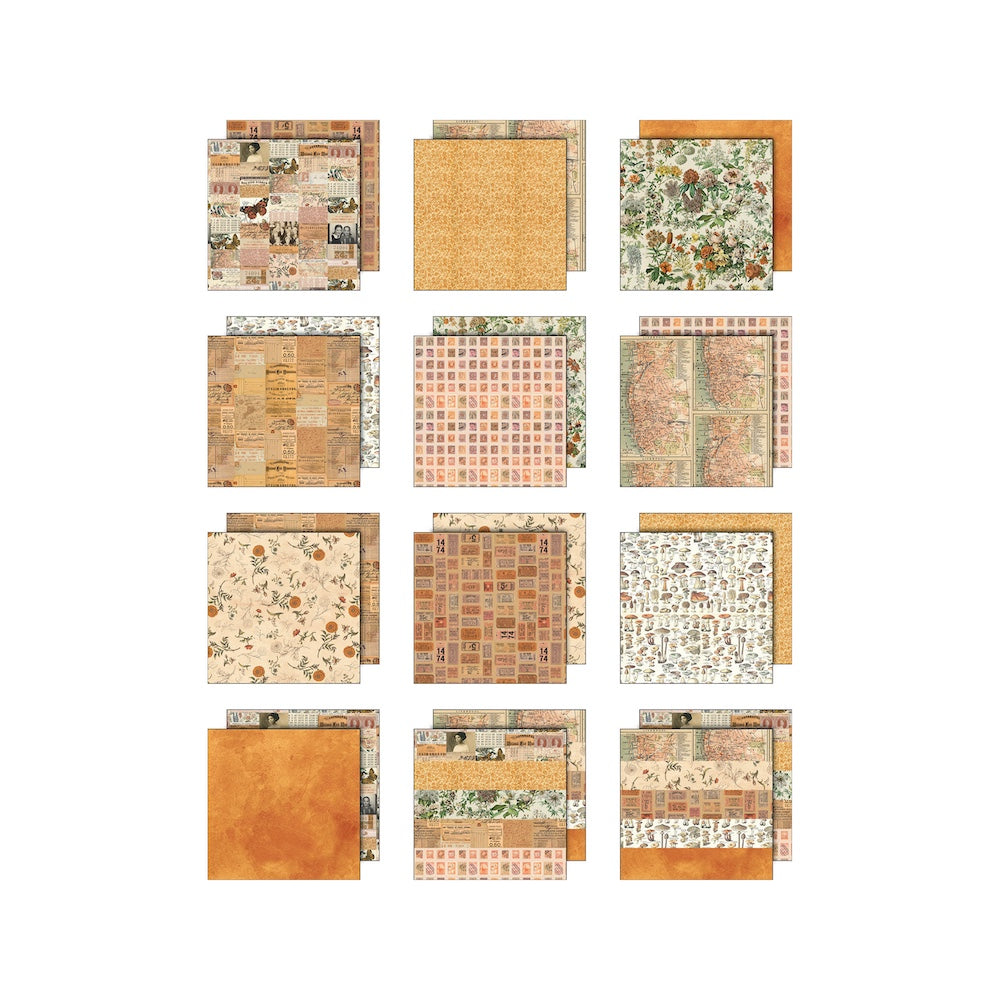 Tim Holtz idea-ology 8 x 8 Palette Paper Collection January 2026 I Want It All Bundle