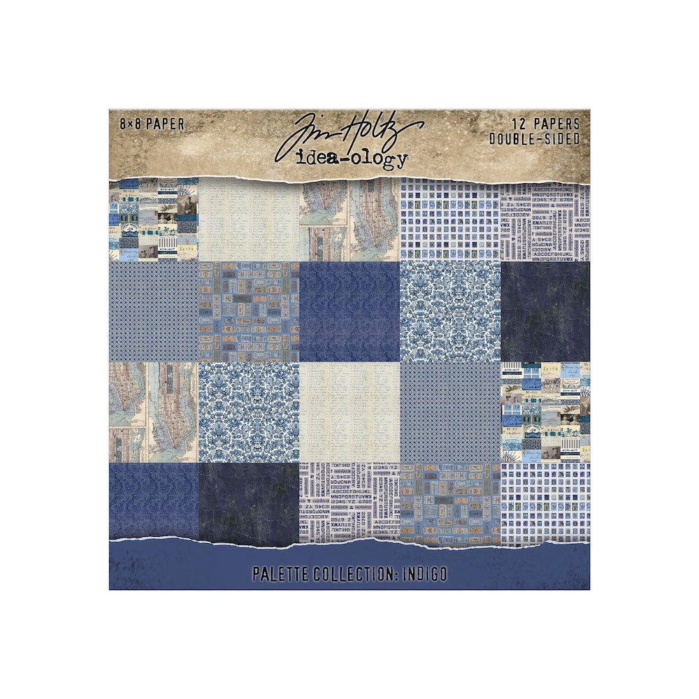 Tim Holtz idea-ology 8 x 8 Palette Paper Collection May 2026 I Want It All Bundle