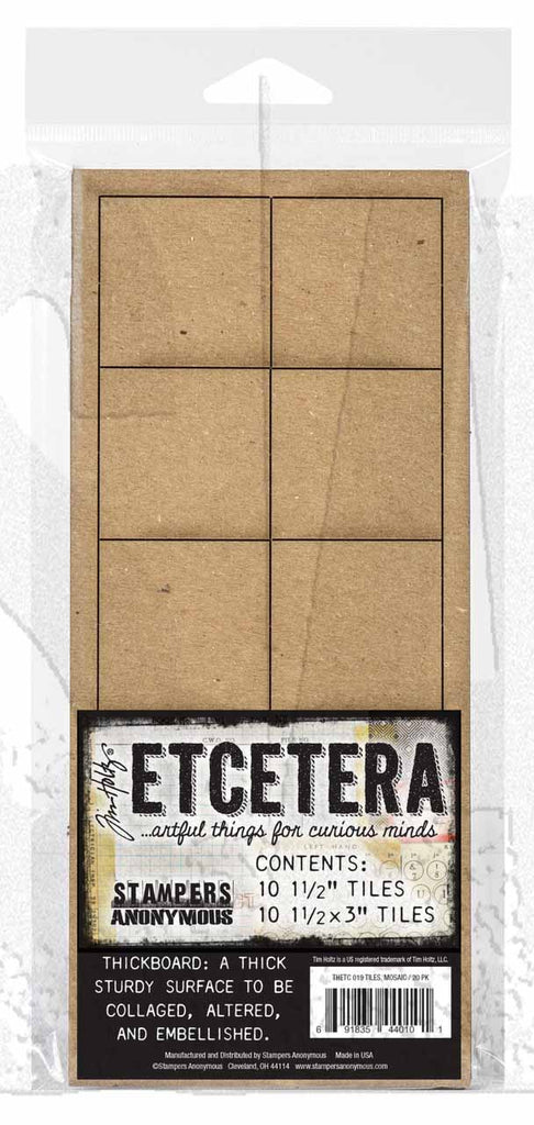 Tim Holtz Etcetera Mosaic Tiles ETC019
