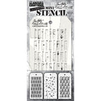 Tim Holtz Mini Stencil Set 57 mst057